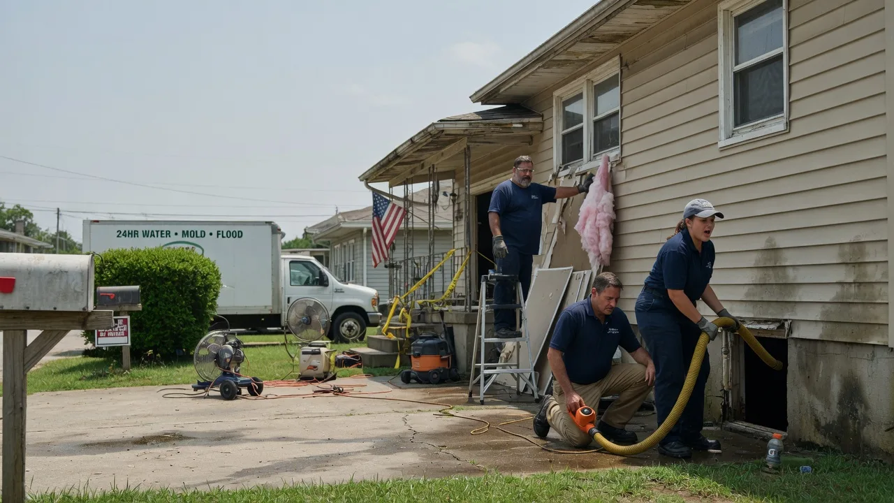 Water Damage Repair in Stinesville, IN near me